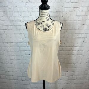 Spanx Plus size Under Shirt Cream/Tan size 1X